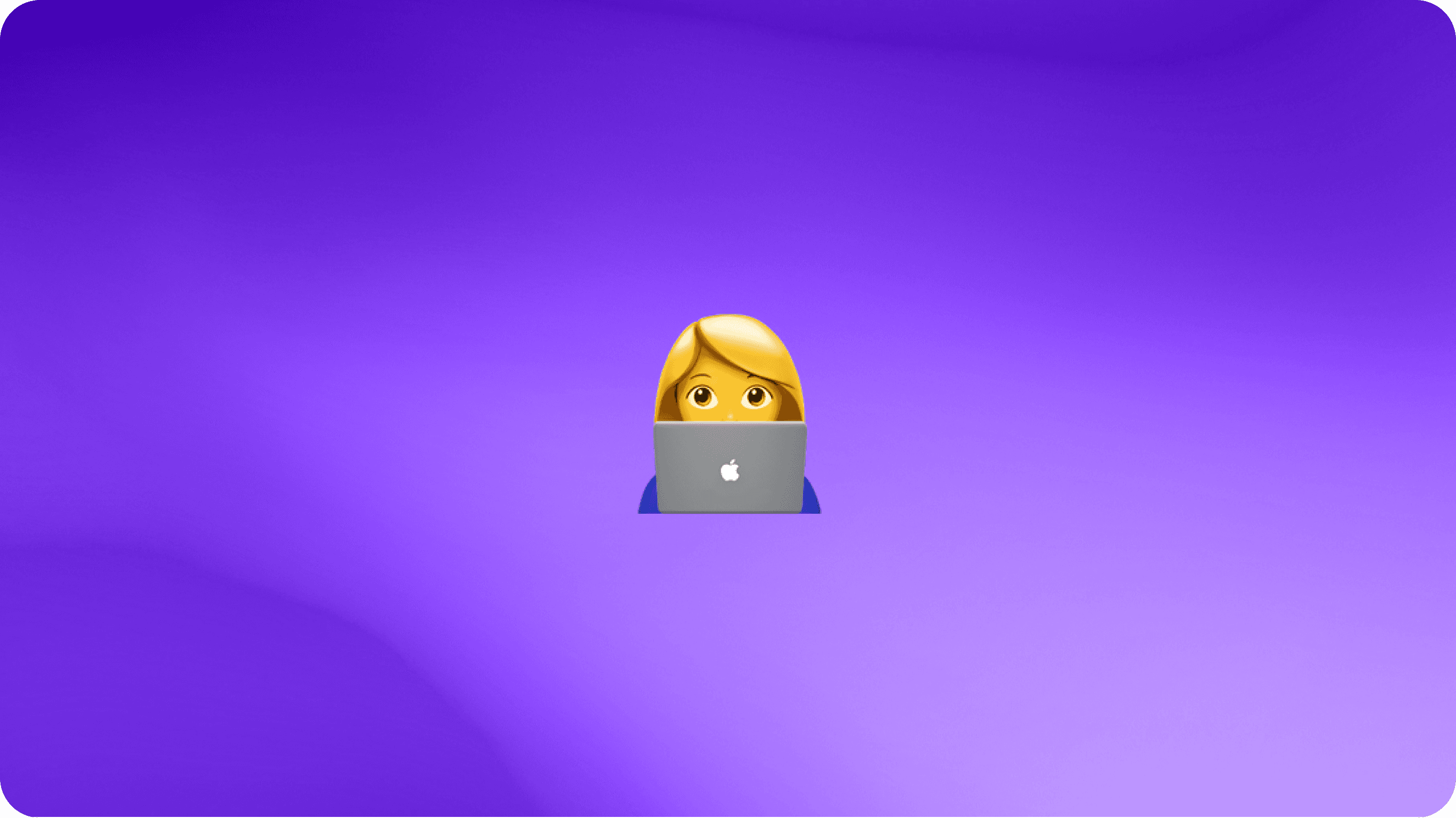 A person at a laptop, representing browser access